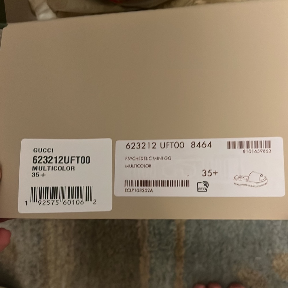 Gucci multicolored platform slides - Picture 4 of 9